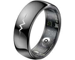 WizBay Premium Select® FlashSense Smart Ring – Glucose & ECG Meting – Gesture – Hypoallergeen – Waterdicht IP68 – Dames & Heren – Oplaadcase – Slaap, O2, Bloeddruk, Hartslag & Sportmonitoring - Zwart #11