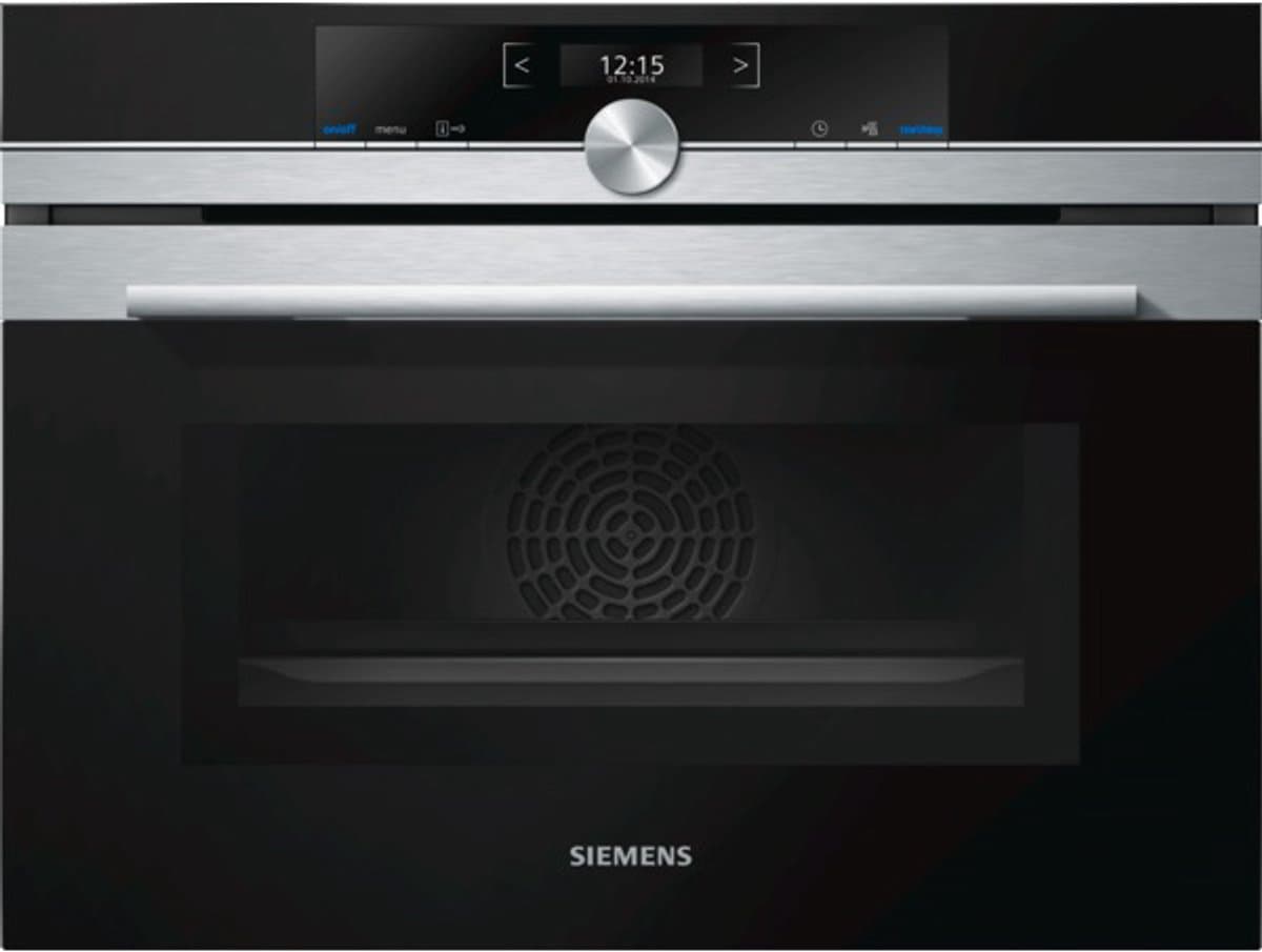 Siemens iQ700 CM633GBS1 - Inbouw oven met magnetron — afbeelding 1