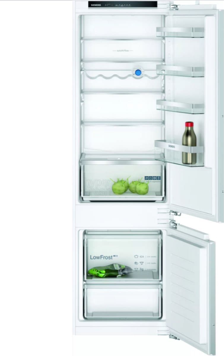 Siemens iQ300 KI87VVFE1 – Inbouw Koel-vriescombinatie – 177.2 x 54.1 cm – Vlakscharnier — afbeelding 1