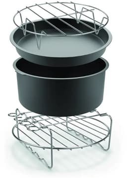 Tefal Easy Fry XXL XA1130 - Airfryer Accessoire - 4-delig - Non-Stick - Voor XXL Heteluchtfriteuse - Gemakkelijk Schoon te Maken — thumbnail 12