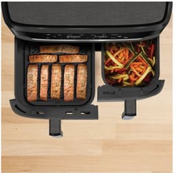 Moulinex EZ942HF0 friteuse Dubbel 11 l Vrijstaand 2020 W Heteluchtfriteuse Houtskool — thumbnail 4