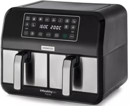 Kenwood HFM20.000MB friteuse Dubbel 8 l Vrijstaand 1700 W Heteluchtfriteuse Zwart — thumbnail 7