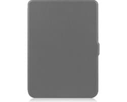 Hoesje Geschikt voor Kobo Nia Hoes Book Case - eReader Hoes Geschikt voor Kobo Nia Hoesje Book Cover - Grijs