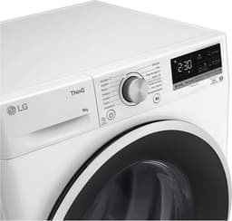 LG RH90V5AV6N, Vrijstaand, Voorlader, Warmtepomp, Wit, Knoppen, Touch, Rechts — thumbnail 9