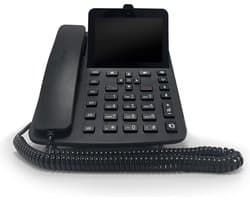 Tecdesk Model 6 4G VoLTE SIM Deskphone met camera en touchscreen