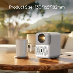 Equivera Mini Beamer - Draagbare Beamer - Beamer - Mini Beamer Projector - Projector - Mini Projector — thumbnail 4