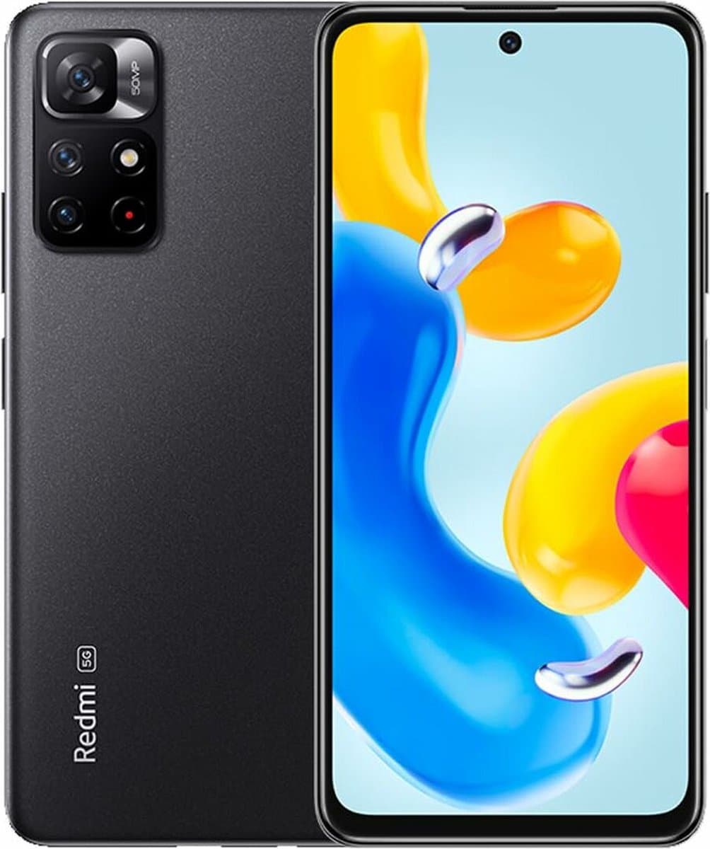 Smartphone Xiaomi Redmi Note 11S Zwart 6,6" 128 GB 6 GB RAM — afbeelding 1