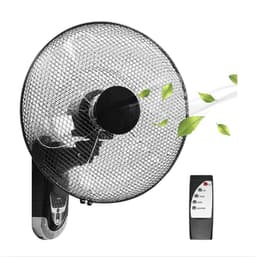 Wandventilator - Muurventilator Met Krachtige 60W Motor - Muur Ventilator Met 5 Bladen - Inclusief Afstandsbediening — thumbnail 1