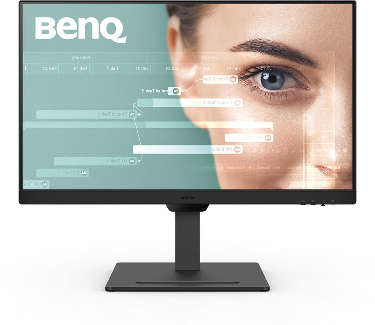BenQ GW2790T beeldscherm 27 inch - IPS 1080p Beeldscherm - FHD - Eye-Care - 100Hz verversingssnelheid - 5 ms - Ergo Design - In hoogte verstelbaar - Zwart — afbeelding 1