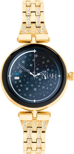 Smart Horloge Lyra Medium Mesh Goud — thumbnail 5