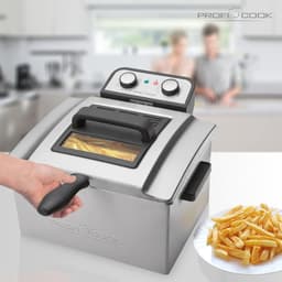 Dubbele Friteuse met 5 Liter Capaciteit en 3 Frituurmanden — thumbnail 7