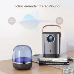 Equivera Mini Beamer - Draagbare Beamer - Beamer - Mini Beamer Projector - Projector - Mini Projector — thumbnail 2