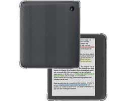 Hoesje Geschikt voor Kobo Libra Colour Hoes eReader Shockbestendig Back Cover Siliconen Tablet Case - Transparant
