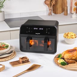 Salter Dual View Air Fryer - 7 Liter - 6 Functies - 2300W — thumbnail 9