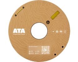 ATA® PETG 2.0 Yellow - PETG 3D Printer Filament - 1.75mm - 1 KG PETG Spool - Diameter Consistency Insights (DCI) - European Made Filament