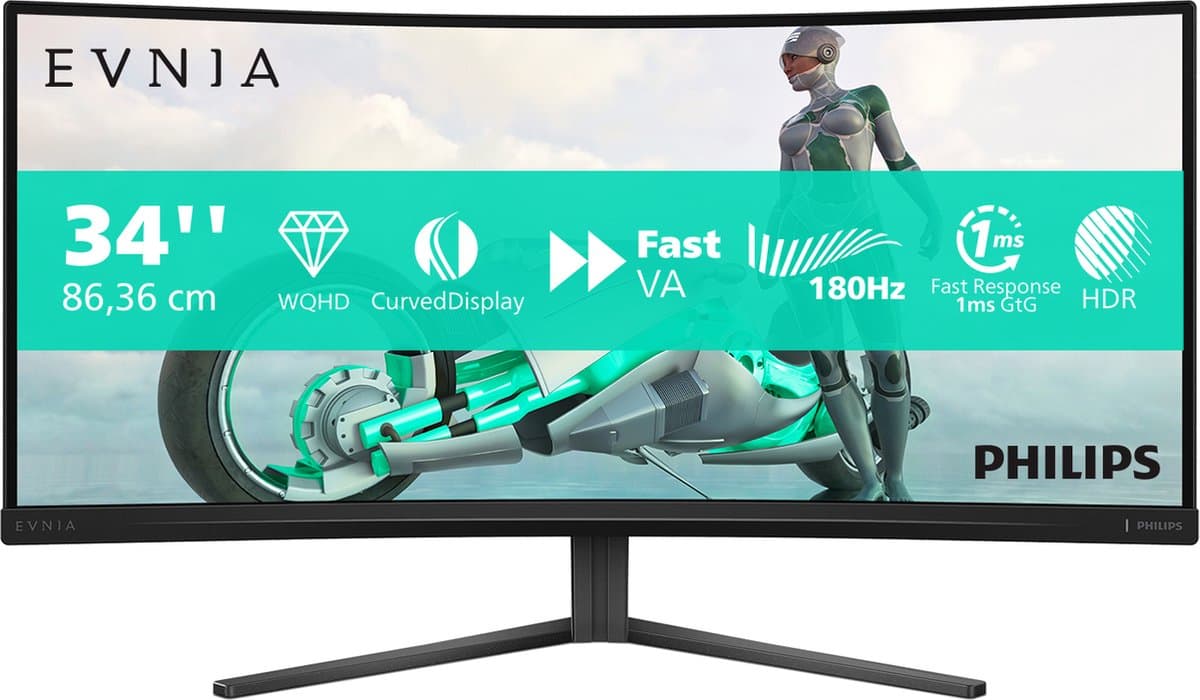 Philips Evnia 34M2C3500L/00 — afbeelding 1