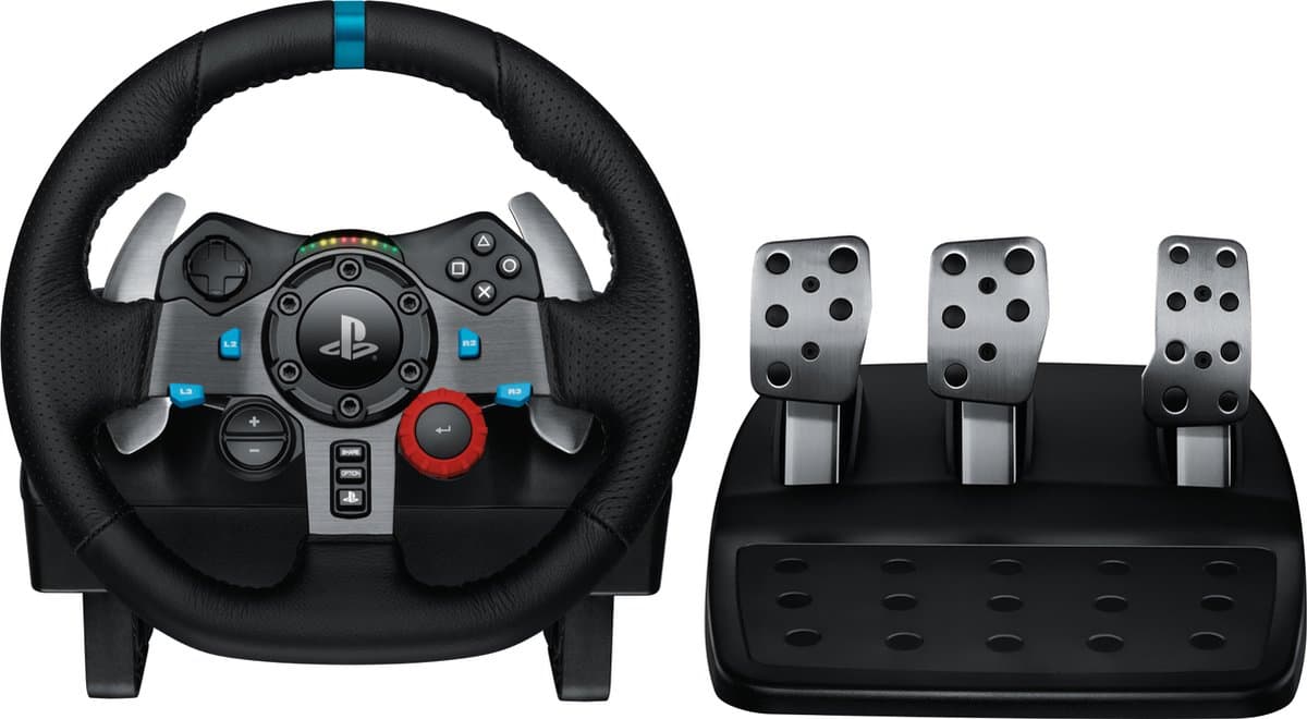 Logitech G29 - Gaming Stuurwiel - Driving Force - Racing + Pedalen - PS4, PS5 & PC — afbeelding 1