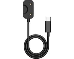 Oplader - USB-C oplaadkabel - geschikt voor Samsung Galaxy Fit 3 - magnetisch - 1 meter - zwart