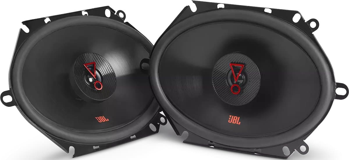 JBL Stage3 8627 - 6 x 8 Inch - Coaxiale speakers - 250 Watt Piek - Zwart — afbeelding 1
