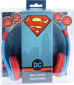Superman - kinder koptelefoon - volumebegrenzing - verstelbaar - comfortabel — thumbnail 4