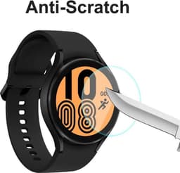 9H Tempered Glass Screen Protector Geschikt voor Samsung Galaxy Watch 4 44MM — thumbnail 5
