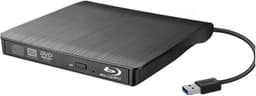 Externe DVD Brander - USB CD Station - Bestanden Archiveren - Verborgen USB Kabel - USB 3.0 - Zwart — thumbnail 5