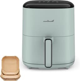 Heteluchtfriteuse - Airfryer - Gezond Koken - 10 Kookprogramma's - 5 Liter - Eucalyptus — thumbnail 1