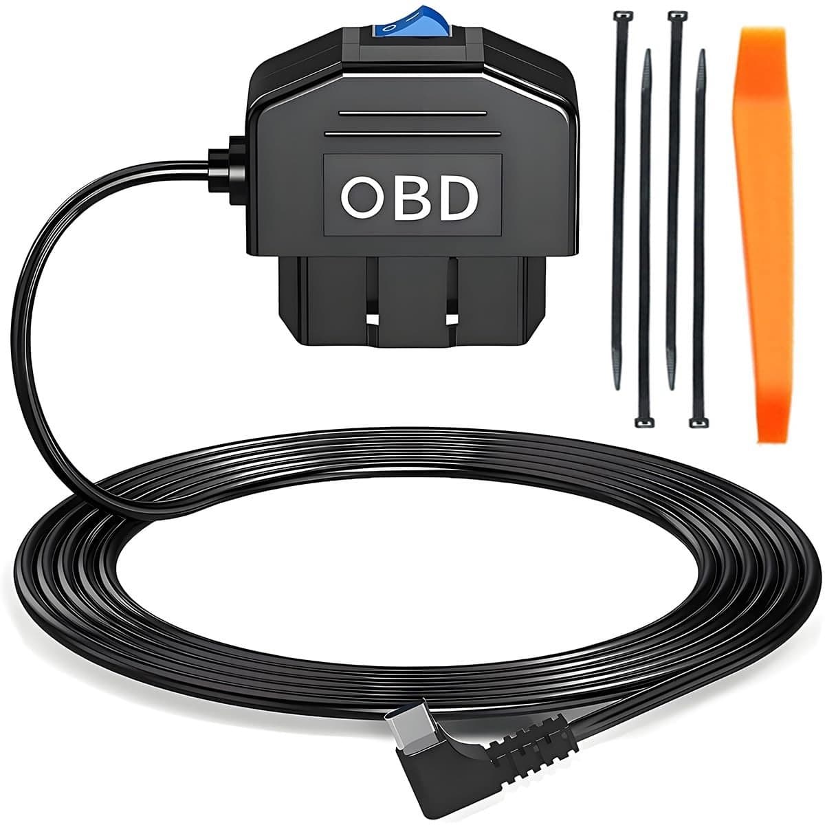 Dailygoods - Cosensi - Dailygoods - Type-C OBD Netsnoer Adapter voor Dashcam en GPS — afbeelding 1