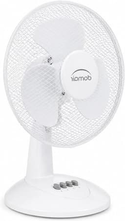 Tafelventilator - Persoonlijke Koeler - Kamertemperatuur Regelen - Verstelbare Kanteling - 40 cm - Wit — thumbnail 1