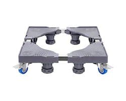 Verstelbare Wasmachine Standaard 40–68 cm – Universeel Onderstel voor Wasmachine, Droger en Koelkast