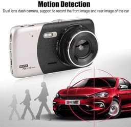 Dailygoods - Dailygoody - Dash Cam - 1080P Full HD - Dual Lens - 3,6 inch LCD-scherm - Nachtzicht - Parkeerbewaking - Geschikt voor auto's - Model H84203S — thumbnail 3