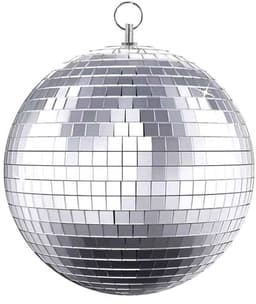 E-Lektron Spiegelbol Set - 25 cm disco bal - Inclusief motor en RGBW pinspot — thumbnail 3