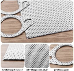 Universele Uitlaatpakking 20x20cm - Duurzame 1.6mm Dikke Multilayer Metaal voor Auto, Motor en Grasmaaier (1 Stuk) — thumbnail 2