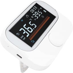 Programmeerbare Thermostaat - Slimme Regelaar - Energie Besparen - App en Spraakbediening - Niet gespecificeerd - Zwart — thumbnail 3