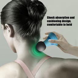 Mini Massage Guns - Spierontspanning Apparaat - Spierpijn Verlichten - Draagbaar en Stil - 11.5 cm - Groen — thumbnail 2