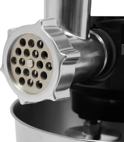 Keukenmachine - Mixer - Allround Koken - 3-in-1 Functionaliteit - 6L Kom - Zwart Zilver — thumbnail 4