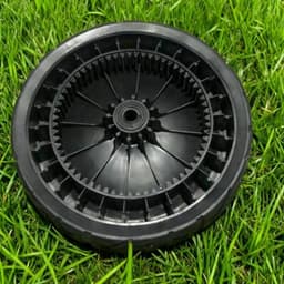 Grasmaaier Wielen - Reserveonderdelen Gazon - Gazononderhoud Verbeteren - 63 Tanden Mechanisme - Set van 4 - Zwart — thumbnail 4