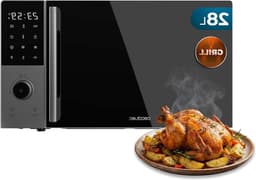 Digitale Magnetron - Combimagnetron Grill - Snel Koken - Met Convectie - 28 Liter - Zwart — thumbnail 1