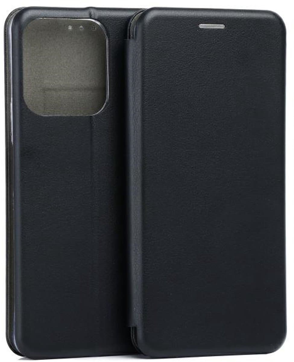 Beline Book Magnetic Serie - Honor XB5 - Etui met Klap - Zwart - Magnetische Sluiting — afbeelding 1