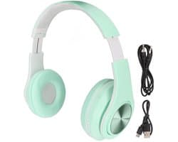 VT Goods - Draadloze Bluetooth-koptelefoon - Ruisonderdrukking - Opvouwbaar - Groente - Over-ear - Geschikt voor telefoons en laptops