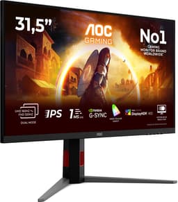 AOC G4 U32G4U - 4K Dual Frame IPS Gaming Monitor - UHD 160hz - FHD 320hz - HDMI 2.1 - Console Ready -32 inch — thumbnail 12