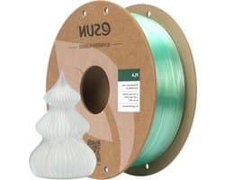 PLA Filament - 3D Print Materiaal - Unieke Objecten Printen - Hoge Transparantie - 175 mm 1KG - Transparant Hemelsblauw