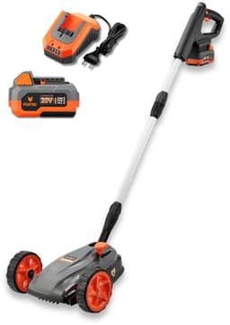FUXTEC Snoerloze Einhand Gazonmaaier accu FX-E1RMEH20-SET – Compacte Grasmaaier – 20V Accu met Lader – 220 mm Maaibreedte – 300 W – 3-voudige Maaihoogteverstelling 30–50 mm – Flexibele Kogelkopbediening — thumbnail 1
