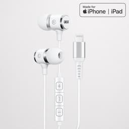 Grixx iPhone oortjes - EarPods voor iPhone en iPad - bedraad - met Microfoon en Afstandsbediening — thumbnail 1