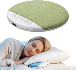 longziming - Slaapkussenluidspreker - Draagbare Kussen Speaker Mini - Onder Het Kussen Bone Sound Speaker Met Timer Voor Slaap Ondersteuning - Groen — thumbnail 1