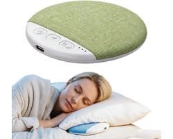 longziming - Slaapkussenluidspreker - Draagbare Kussen Speaker Mini - Onder Het Kussen Bone Sound Speaker Met Timer Voor Slaap Ondersteuning - Groen