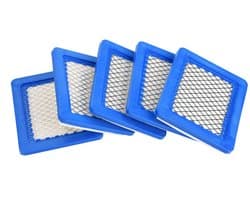 Luchtfilters geschikt voor JOHN DEERE PT15853, 5 stuks, geschikt voor modellen 491588, 491588S en 399959.
