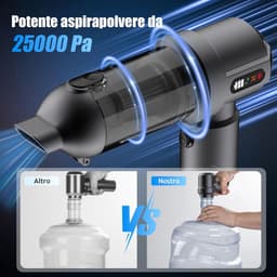 Kruimeldief draadloos - Handstofzuiger - Autostofzuiger - Flexibel — thumbnail 5