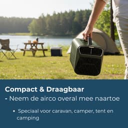 Evolar Mobiele Airco - Caravan / Camping / Tent - 5200 BTU - Mini Airco - EVO-CA50CGGR — thumbnail 7