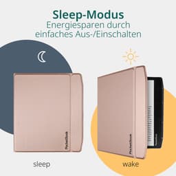 PocketBook Era Lite - 7 inch - Stone Green met Beige Flip Cover - Voordeelbundel — thumbnail 2